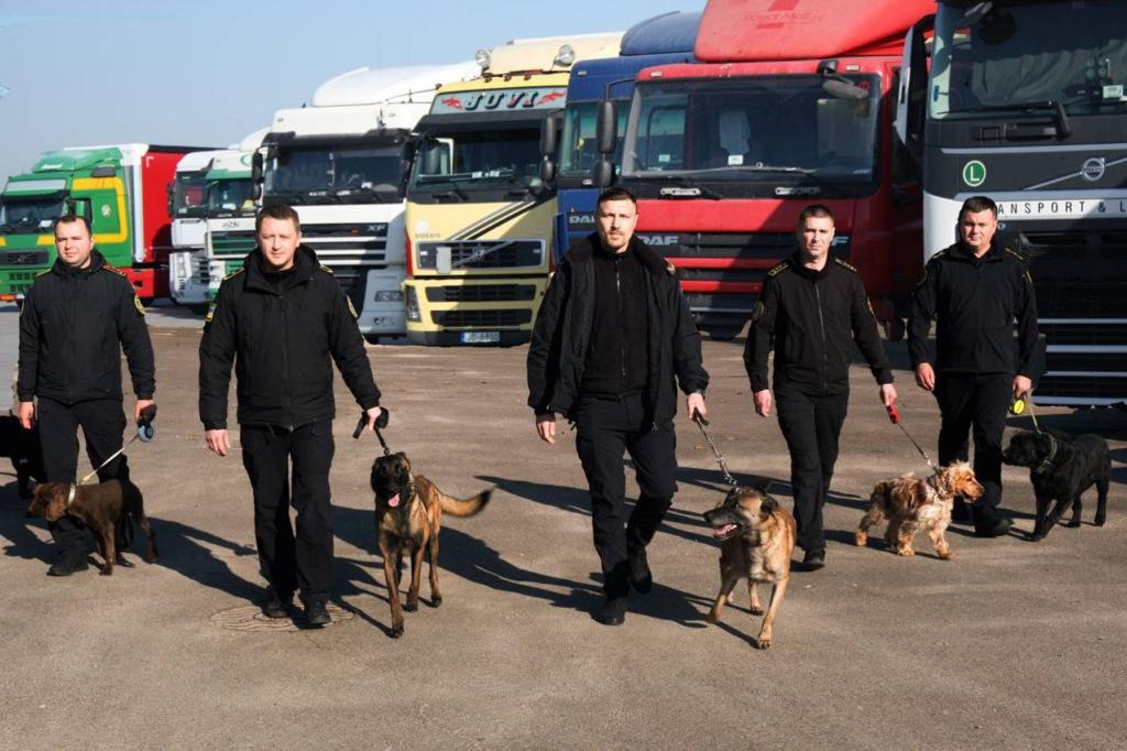 You are currently viewing The 1st stage of the Сustoms canine teams competition was held