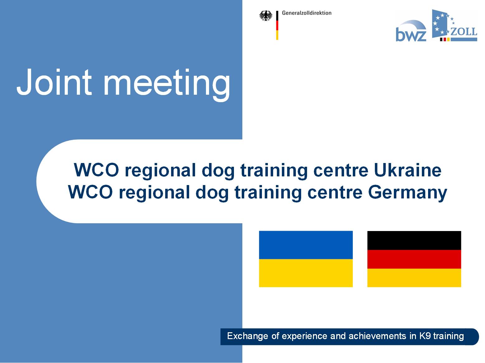 You are currently viewing Online meeting with the representatives of  the WCO RDTC (Neuendettelsau, Germany) on canine services issues